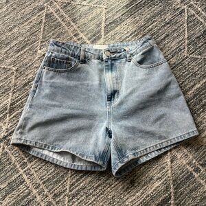 Women's Light Blue Denim Shorts
